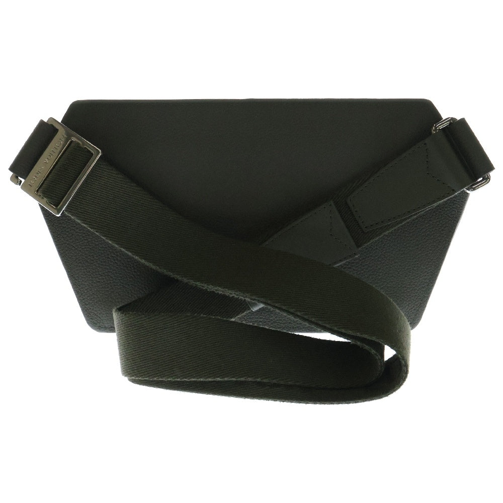LOUIS VUITTON(ルイヴィトン) LVアエログラム テイクオフ・スリング カーキ レザー M21364 ICタイプ ショルダーバッグ ウエストバッグ ボディバッグ