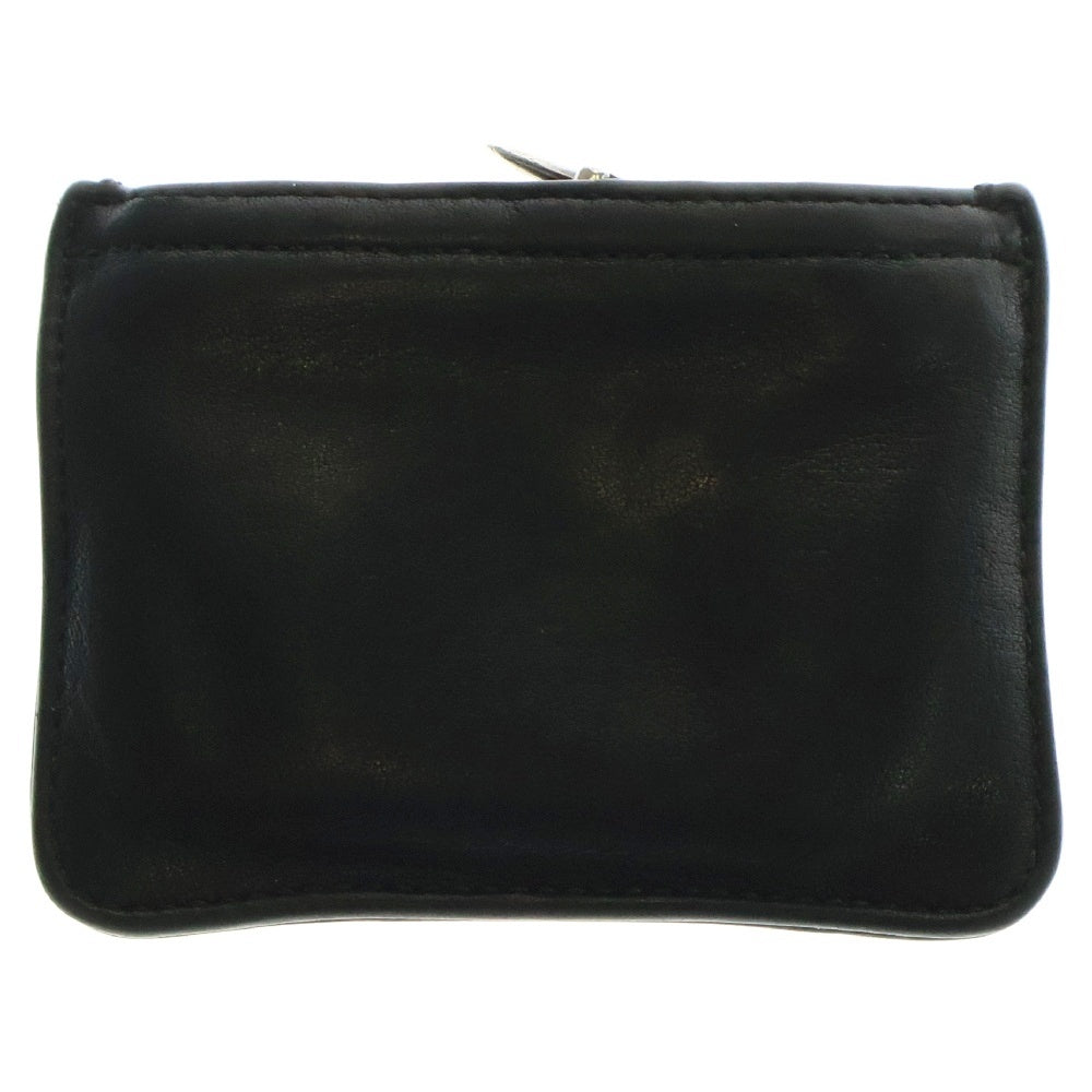 CHROME HEARTS(クロムハーツ) ZPR CHNG PURSE2 チェンジパース #2ダガージップコインケース レザー ブラック