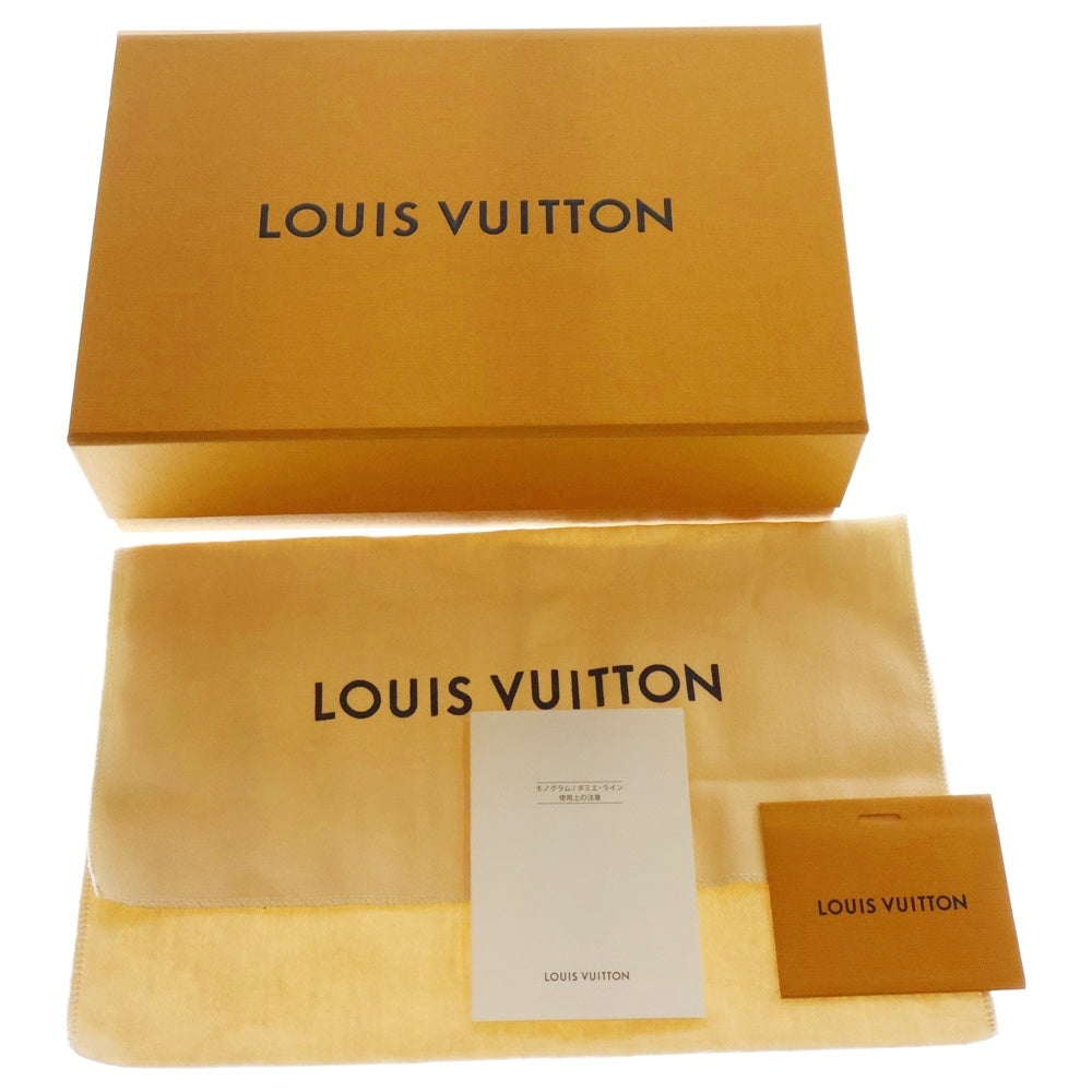 LOUIS VUITTON(ルイヴィトン) モノグラム フォールドミー ポーチ レザーショルダーバッグ ブラウン M80874