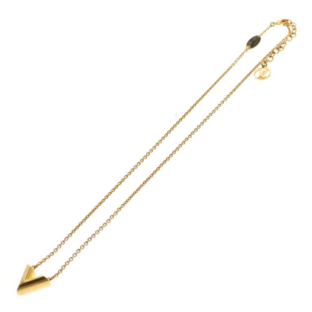 LOUIS VUITTON(ルイヴィトン) エセンシャルV ネックレス ゴールド GP アクセサリー M61083
