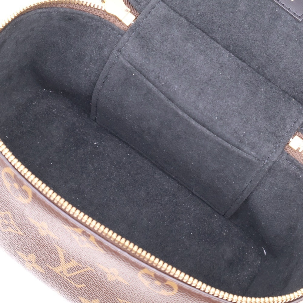 LOUIS VUITTON(ルイヴィトン) モノグラムリバース ヴァニティNV 2WAY レザーハンドバッグ ショルダーバッグ ブラウン レディース M45165