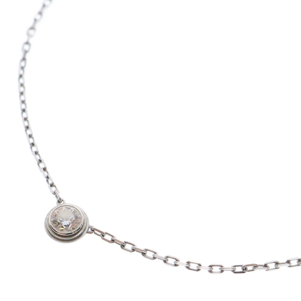 Cartier(カルティエ) ダムール ラージ ネックレス ダイヤモンド Au750 K18 WG ホワイトゴールド ジュエリー