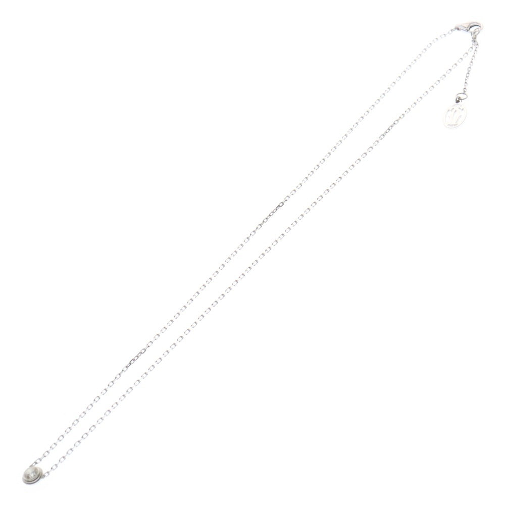 Cartier(カルティエ) ダムール ラージ ネックレス ダイヤモンド Au750 K18 WG ホワイトゴールド ジュエリー