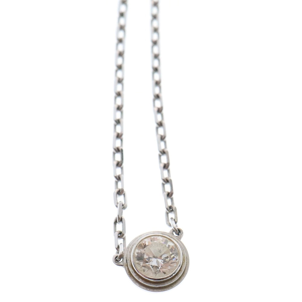 Cartier(カルティエ) ダムール ラージ ネックレス ダイヤモンド Au750 K18 WG ホワイトゴールド ジュエリー