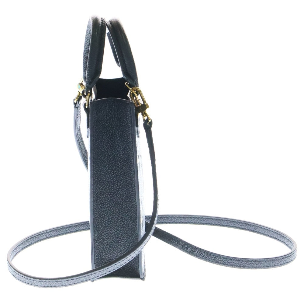 LOUIS VUITTON(ルイヴィトン) モノグラム アンプラント プティット・サックプラ ショルダーバッグ ブラック レザー M57937