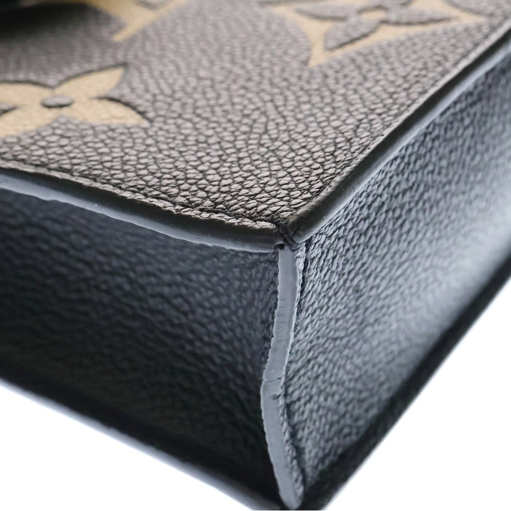 LOUIS VUITTON(ルイヴィトン) モノグラム アンプラント プティット・サックプラ ショルダーバッグ ブラック レザー M57937