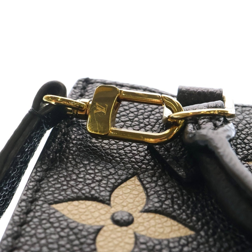 LOUIS VUITTON(ルイヴィトン) モノグラム アンプラント プティット・サックプラ ショルダーバッグ ブラック レザー M57937