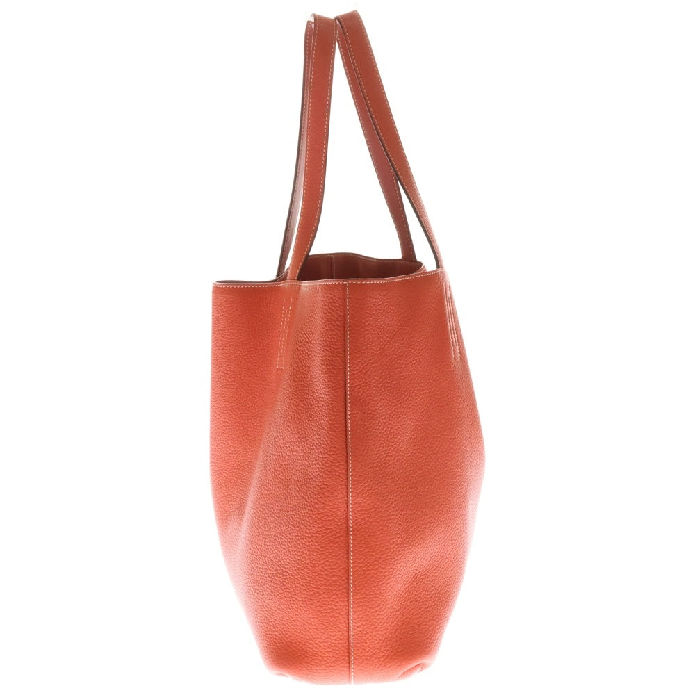 HERMES(エルメス) ドゥブルセンス36 ブーゲンビリア×ルビー トリヨンクレマンス トートバッグ □R刻印