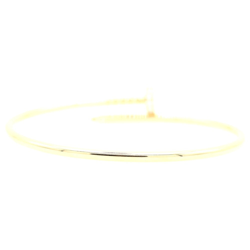 Cartier(カルティエ) ジュスト アン クル ダイヤ ブレスレット Au750 K18 YG イエローゴールド ジュエリー