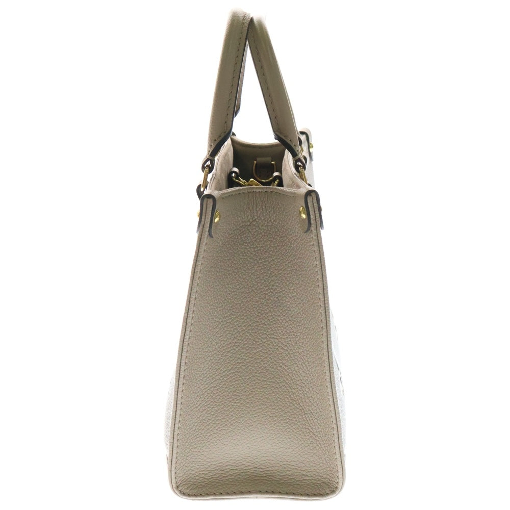 LOUIS VUITTON(ルイヴィトン) モノグラム・アンプラント オンザゴーPM トゥルトレール クレーム M45779 2WAY ハンドバッグ ショルダーバッグ