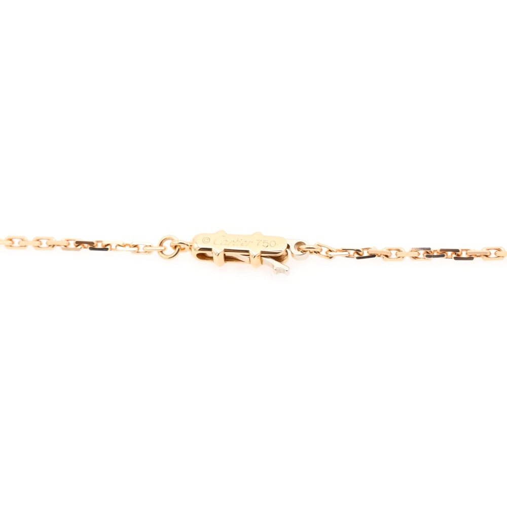 Cartier(カルティエ) オープンハート チャーム ダイヤ ネックレス Au750 K18 PG ピンクゴールド ペンダント