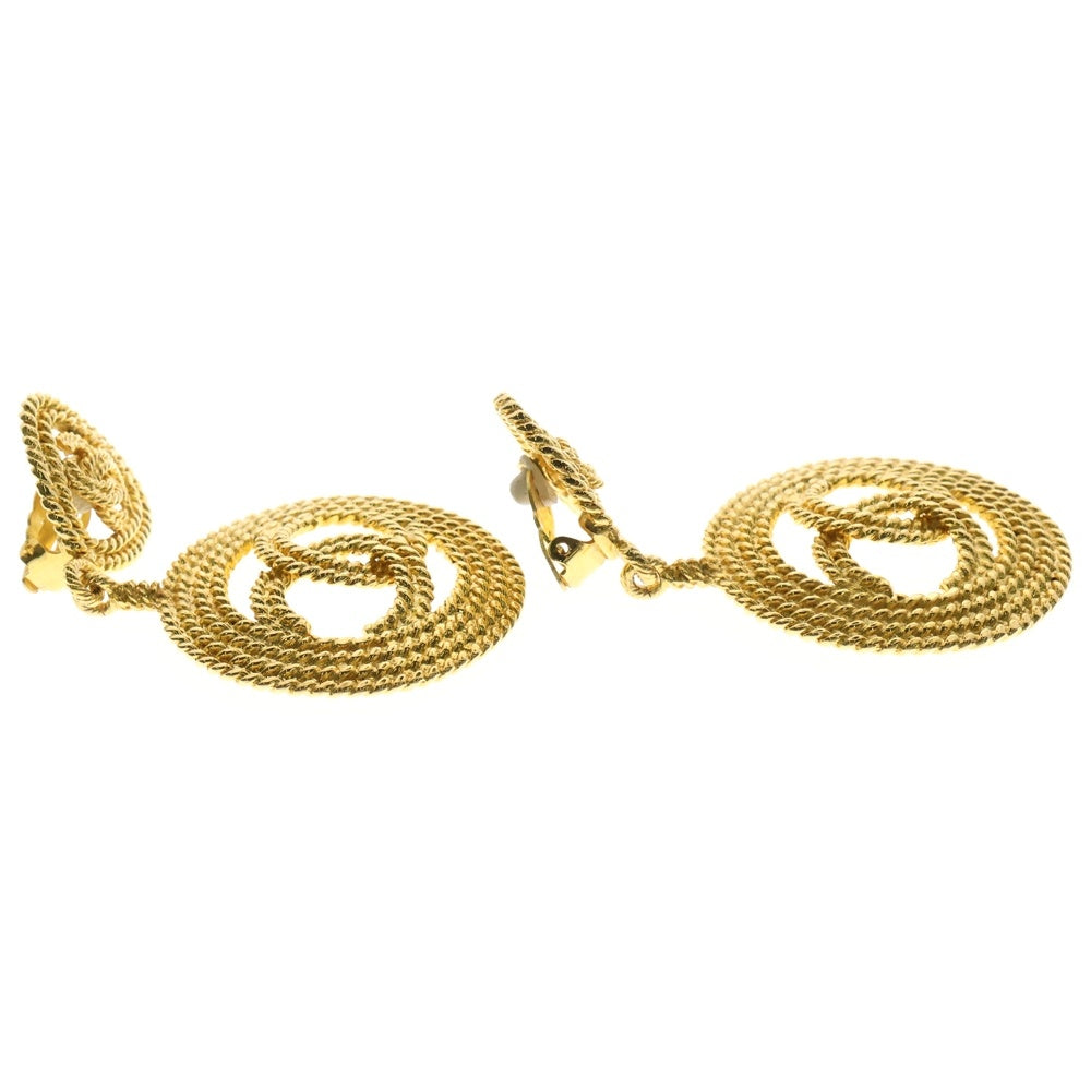 CHANEL(シャネル) ココマーク デカココ ラウンド イヤリング イヤーアクセサリー ゴールド 28 GP