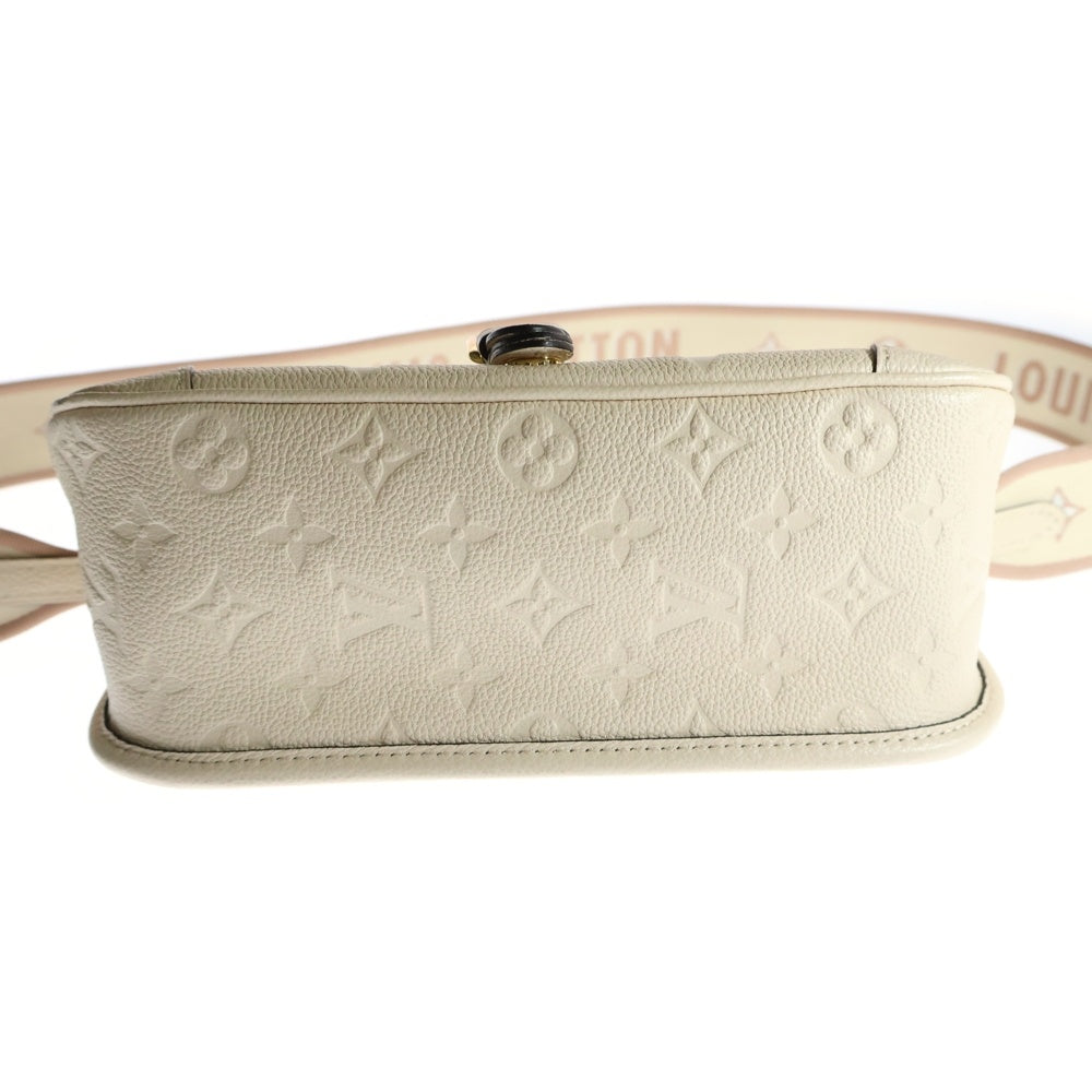 LOUIS VUITTON(ルイヴィトン) モノグラムアンプラント ディアヌ クレーム レザー ショルダーバッグ M46388 ICタイプ