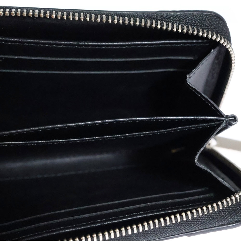 LOUIS VUITTON(ルイヴィトン) ヴェルニ・ミロワール ジッピーコインパース 財布 ウォレット ブラック×ホワイト シルバー金具 エナメル×レザー M67665