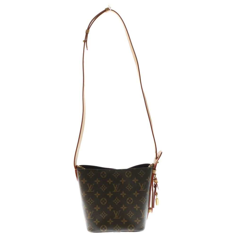 LOUIS VUITTON(ルイヴィトン) モノグラム オールインBB ショルダーバッグ ブラウン PVCレザー RFID M12925