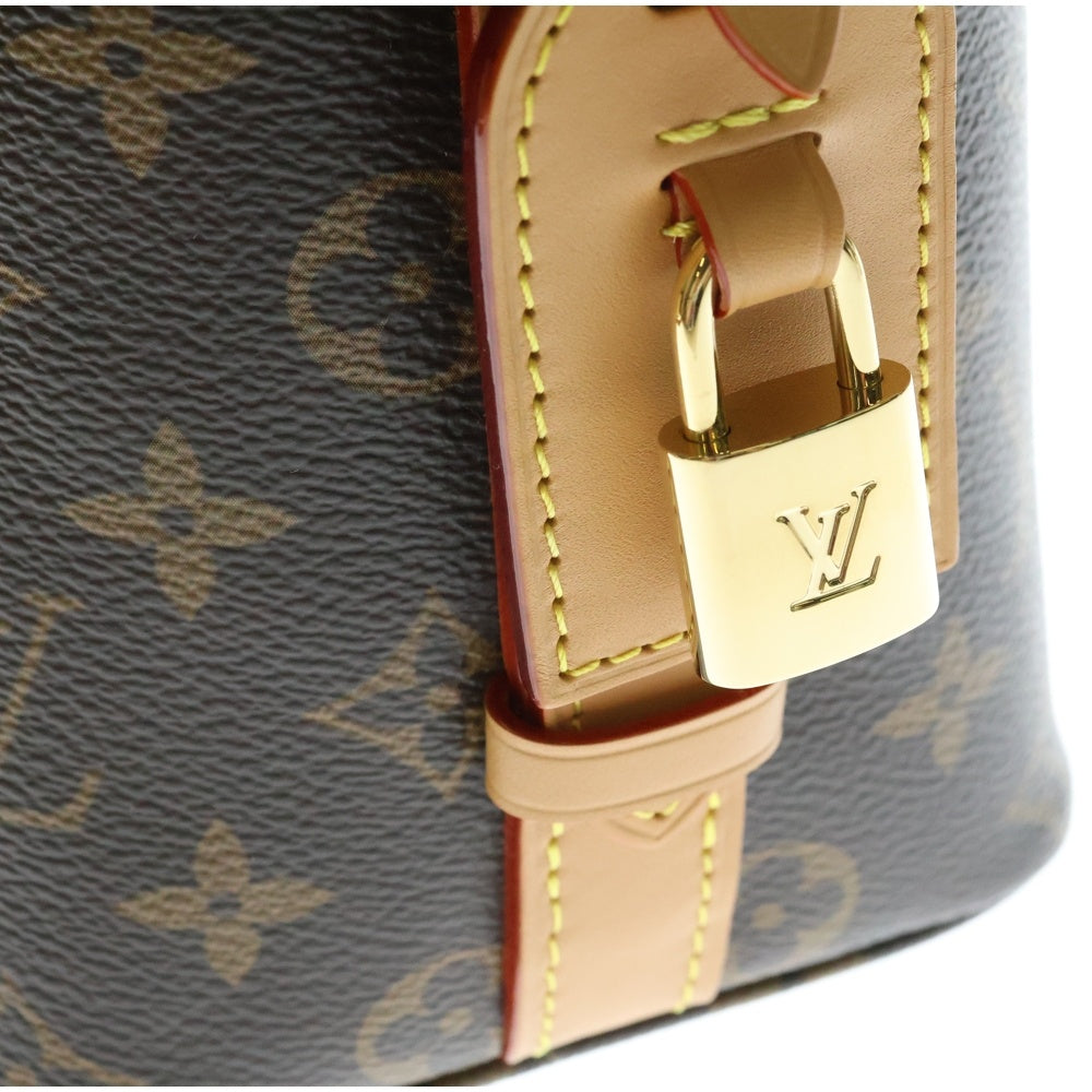LOUIS VUITTON(ルイヴィトン) モノグラム オールインBB ショルダーバッグ ブラウン PVCレザー RFID M12925