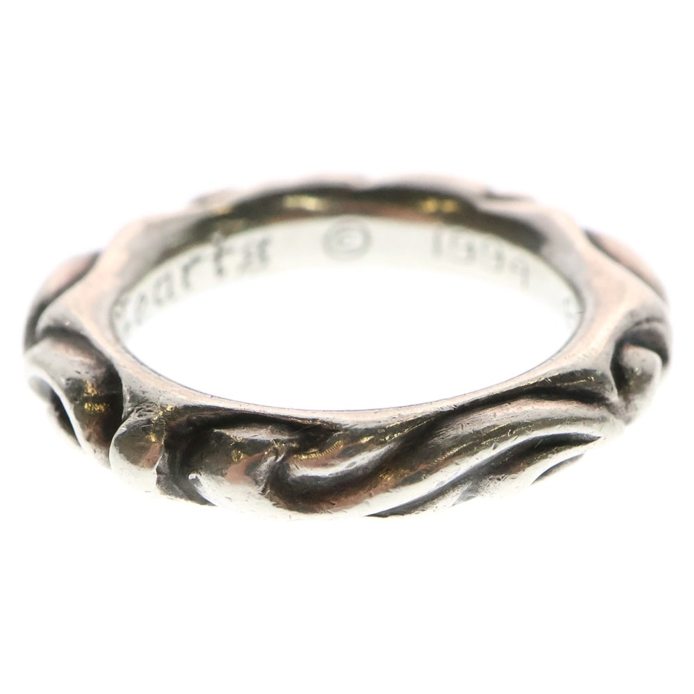 CHROME HEARTS(クロムハーツ) SCRL BAND スクロールバンド リング シルバー BCA351