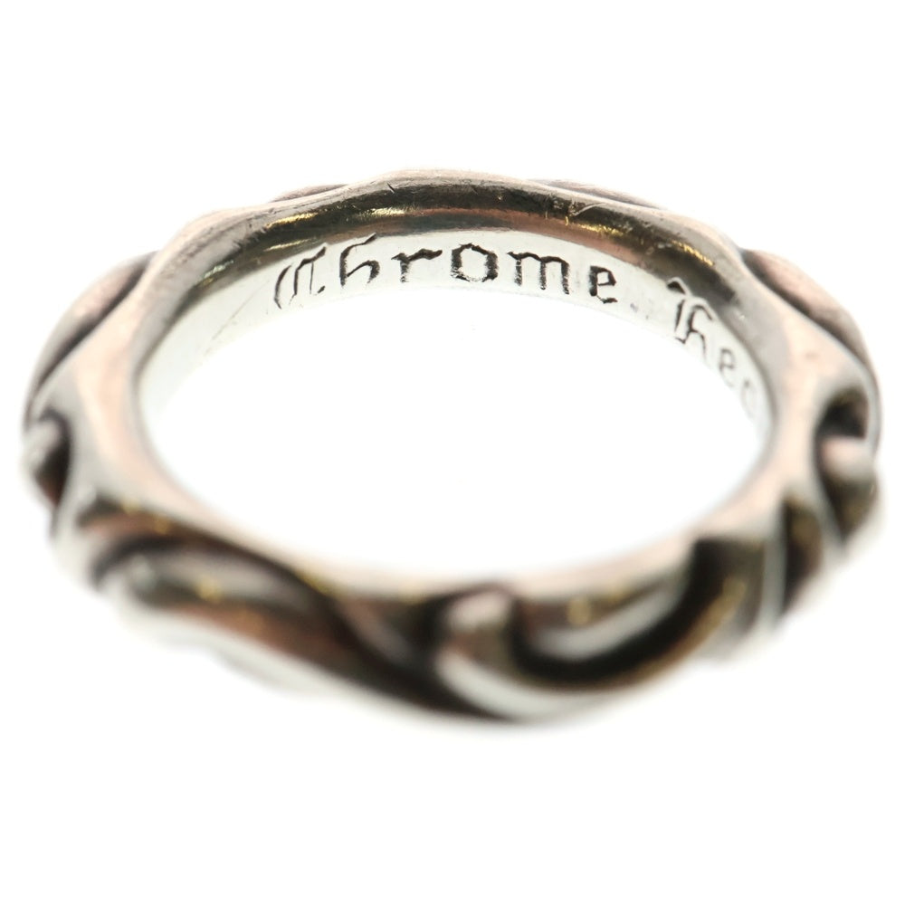 CHROME HEARTS(クロムハーツ) SCRL BAND スクロールバンド リング シルバー BCA351
