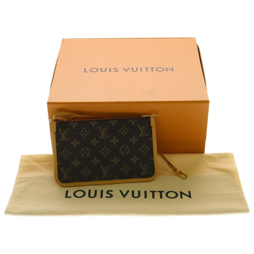 LOUIS VUITTON(ルイヴィトン) モノグラム キャリオールNM PM M46203 ICタイプ PVC ブラウン ショルダーバッグ