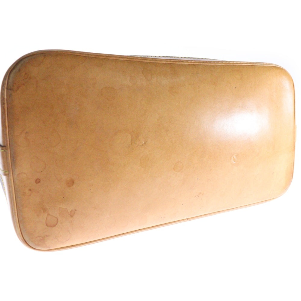 LOUIS VUITTON(ルイヴィトン) モノグラム アルマPM ハンドバッグ ブラウン ゴールド金具 レザー×PVC M51130