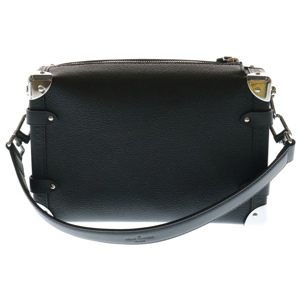 LOUIS VUITTON(ルイヴィトン) タイガ サイドトランクMM ショルダーバッグ ハンドバッグ 2way ブラック レザー RFID M25160