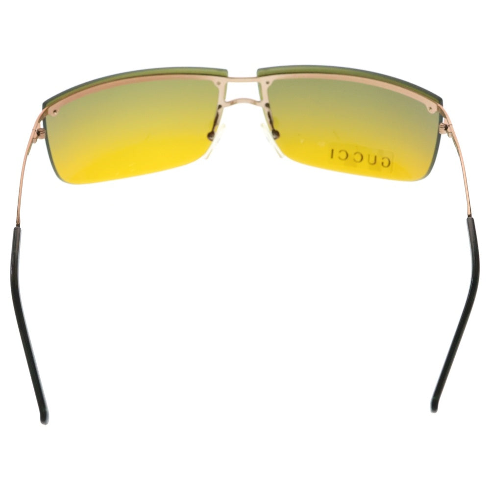 GUCCI(グッチ) サングラス メガネ ブラウン×グリーンレンズ グラデーションレンズ ゴールドフレーム 68□10 GG2653/S