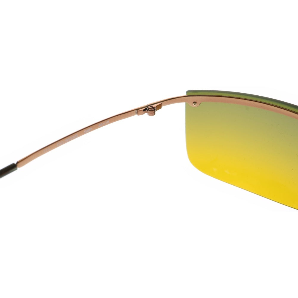 GUCCI(グッチ) サングラス メガネ ブラウン×グリーンレンズ グラデーションレンズ ゴールドフレーム 68□10 GG2653/S