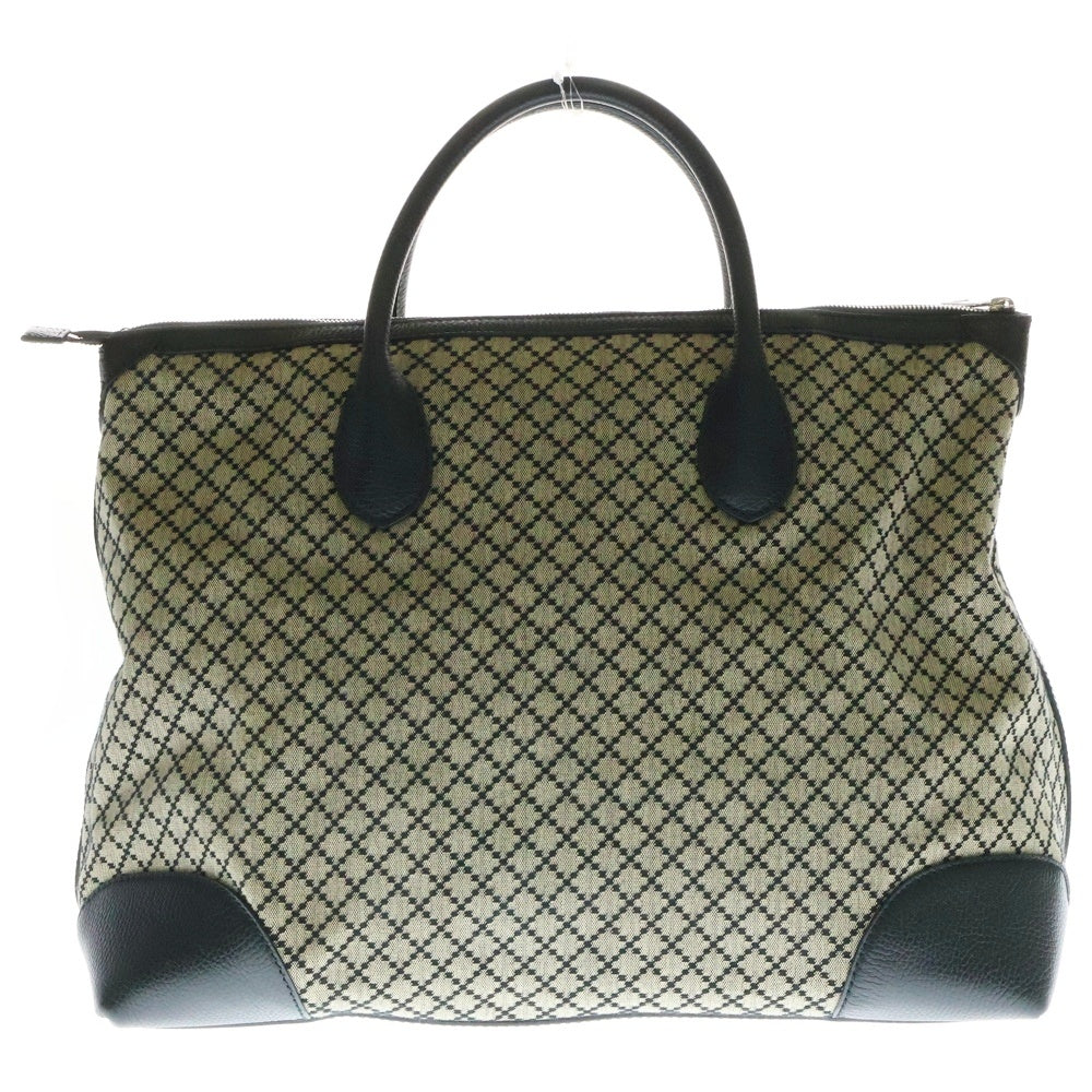 GUCCI(グッチ) ディアマンテ トートバッグ ベージュ デニム×レザー