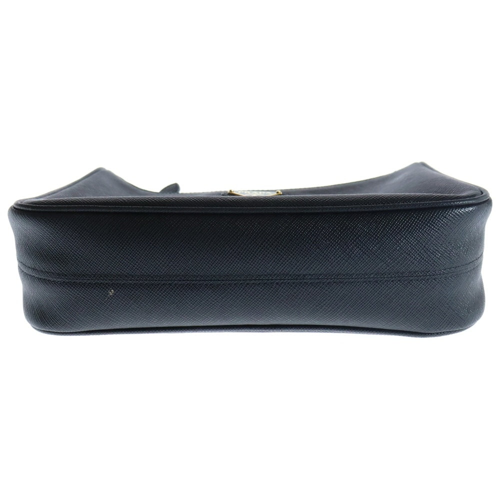 PRADA(プラダ) Re-Edition 2005 ショルダーバッグ トライアングルロゴ ブラック レザー 1BH204