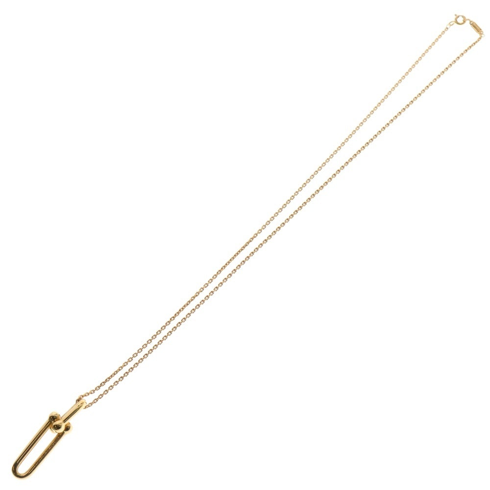 TIFFANY&Co(ティファニー) ハードウェア リンク ネックレス ペンダント Au750 K18 PG ピンクゴールド