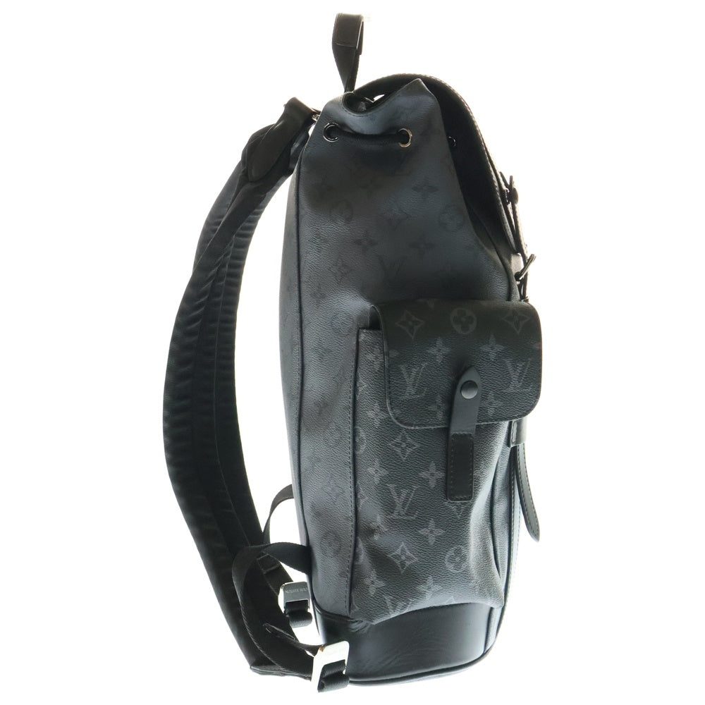 LOUIS VUITTON(ルイヴィトン) モノグラムエクリプス クリストファーPM レザーバックパック リュック ブラック M46331
