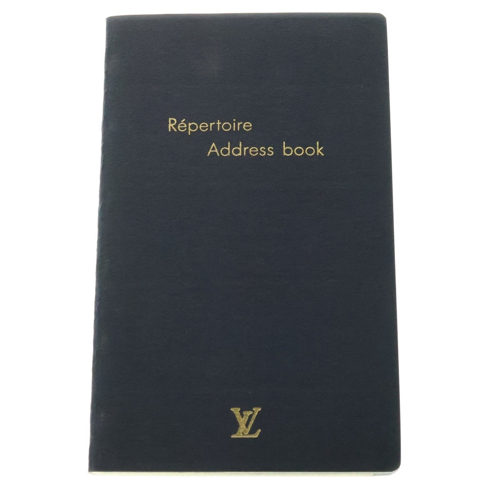 LOUIS VUITTON(ルイヴィトン) モノグラム ミニ アジェンダPM ブックカバー 手帳カバー バインダー ノート デニムブルー ゴールド金具 R20910