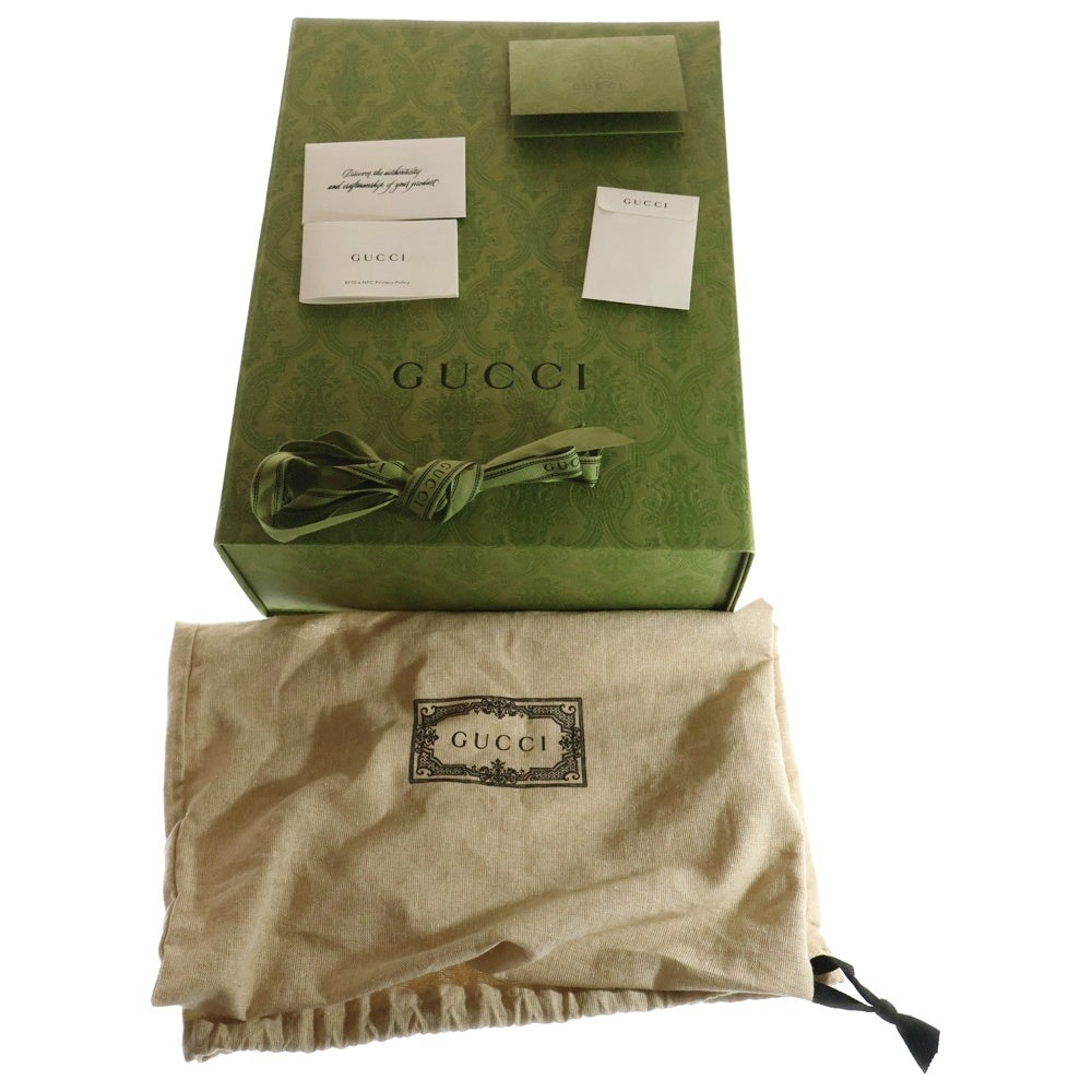 GUCCI(グッチ) ホースビット1955 ミニ ショルダーバッグ ブラック レザー ハンドバッグ 760191