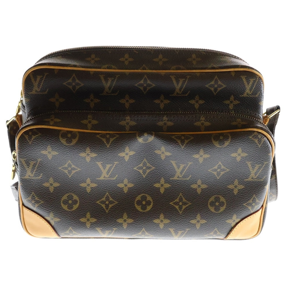 LOUIS VUITTON(ルイヴィトン) モノグラム ナイル ハンドバッグ ショルダーバッグ ブラウン PVCレザー M45244