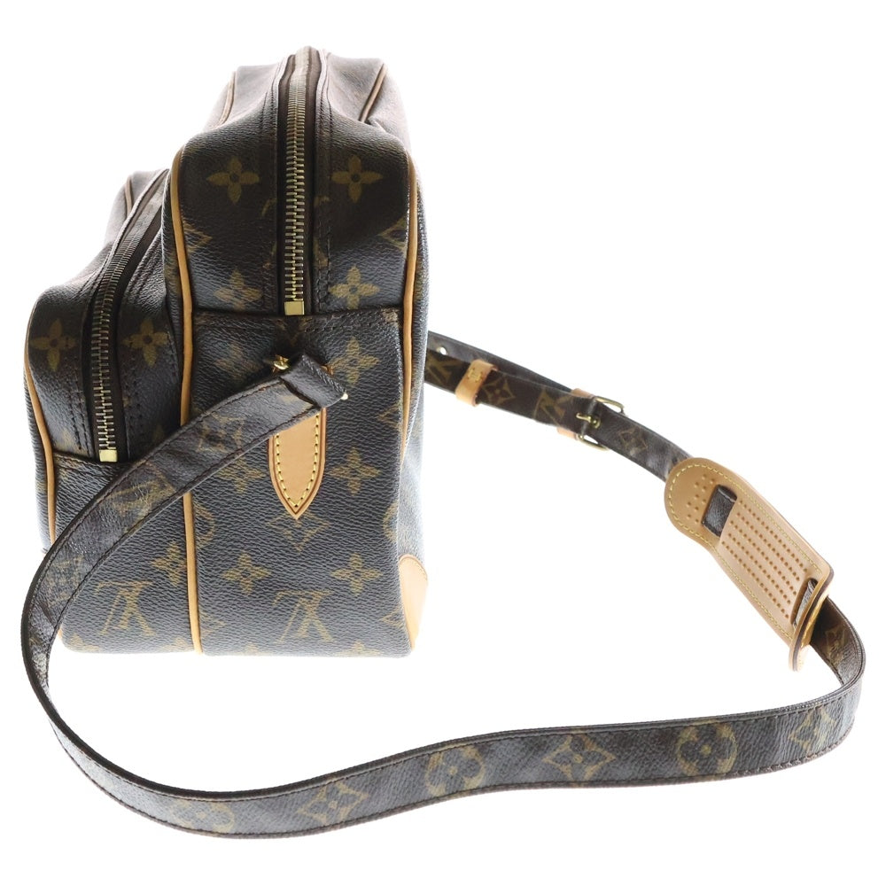LOUIS VUITTON(ルイヴィトン) モノグラム ナイル ハンドバッグ ショルダーバッグ ブラウン PVCレザー M45244