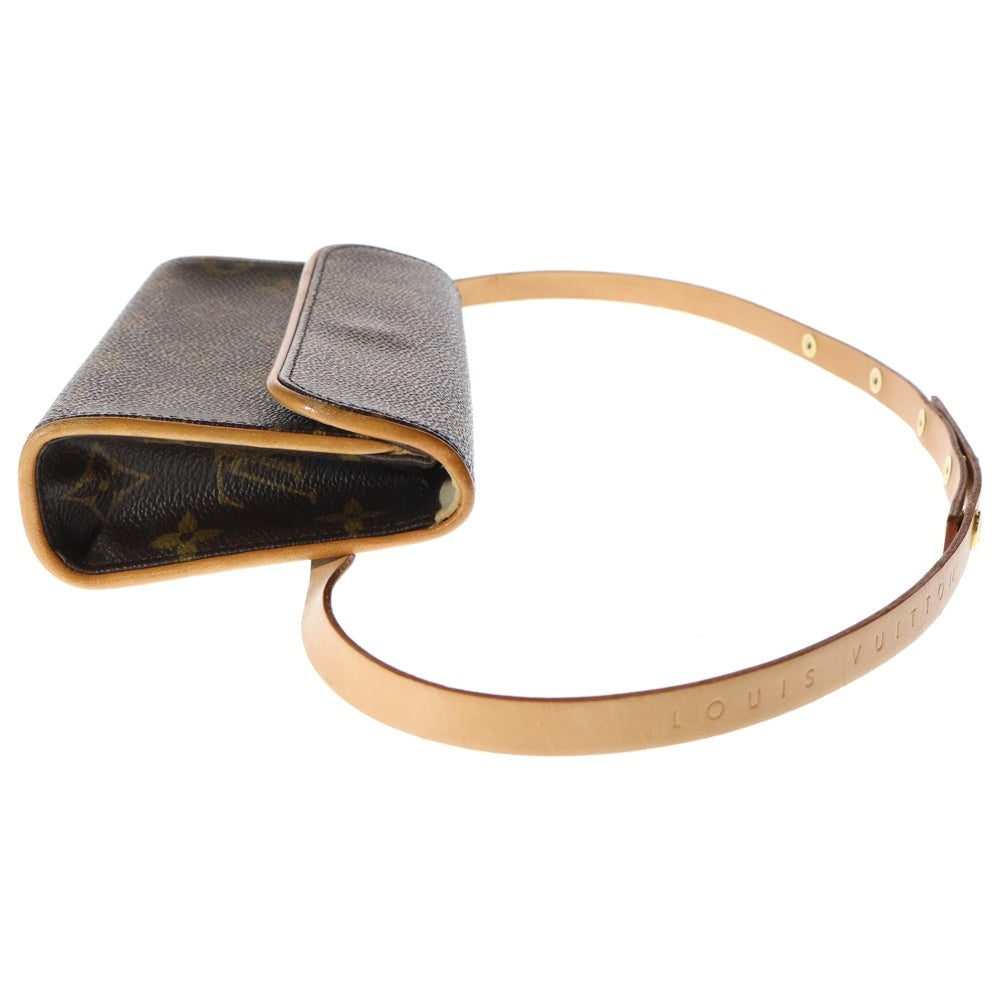 LOUIS VUITTON(ルイヴィトン) モノグラム ポシェットフロランティーヌ ショルダーバッグ ポシェット ブラウン PVCレザー M51855