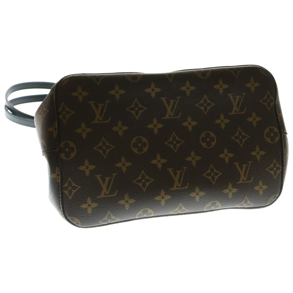 LOUIS VUITTON(ルイヴィトン) ネオノエ モノグラム PVC レザー ノワール ワンショルダーバッグ ゴールド金具 ブラウン/ブラック M44020