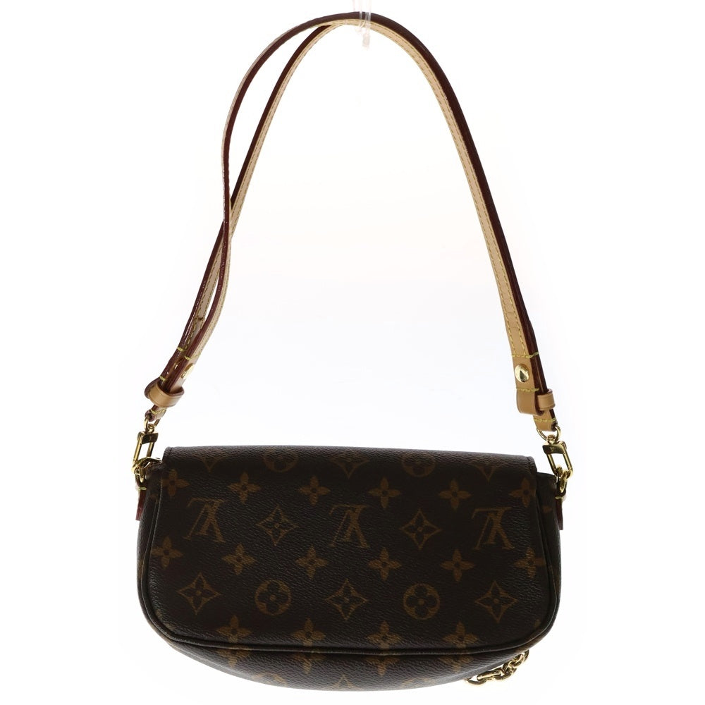 LOUIS VUITTON(ルイヴィトン) ウォレット オン チェーン アイビー モノグラム PVC レザー ワンショルダーバッグ ゴールド金具 ブラウン M81911