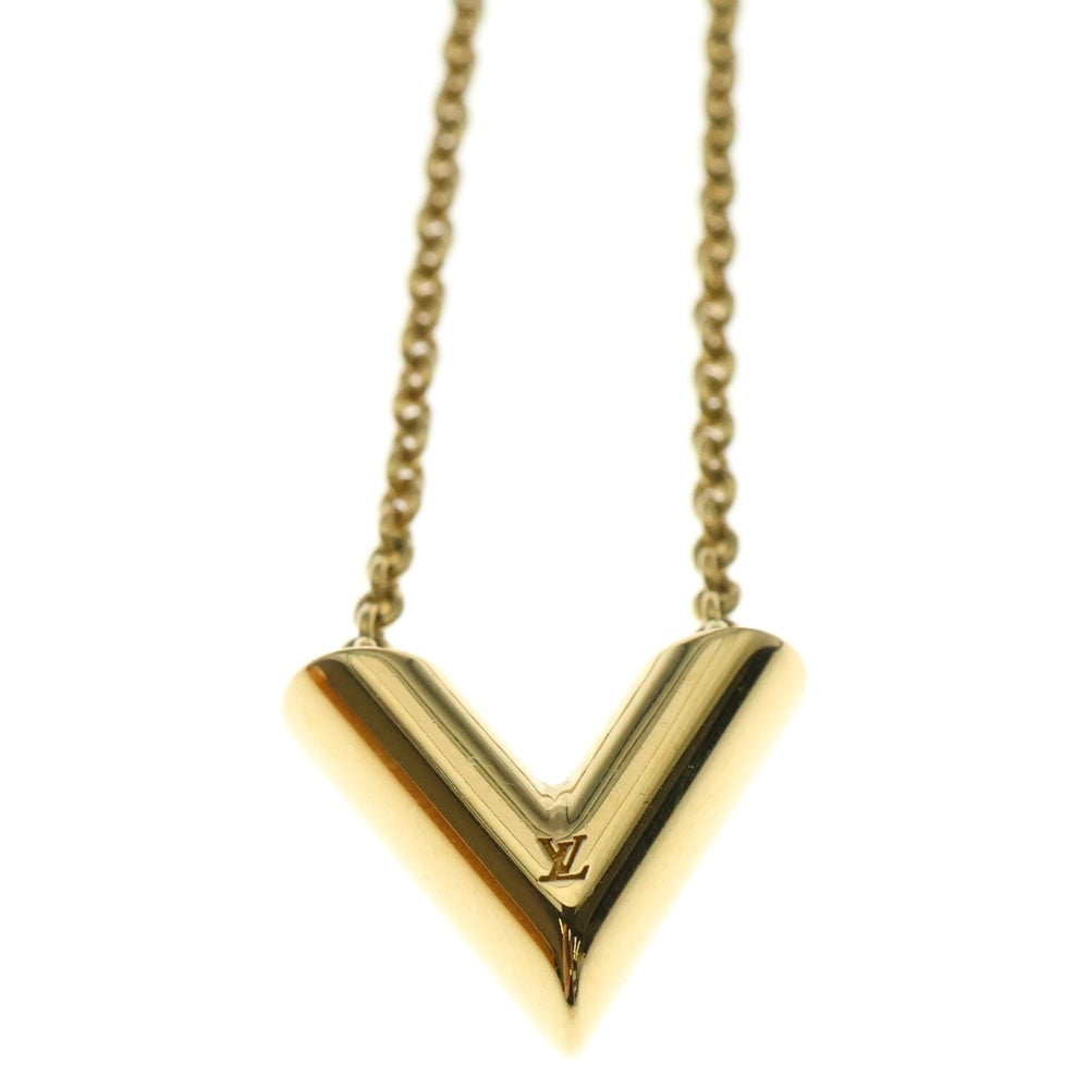 LOUIS VUITTON(ルイヴィトン) エセンシャルV ネックレス GP ゴールド M61083