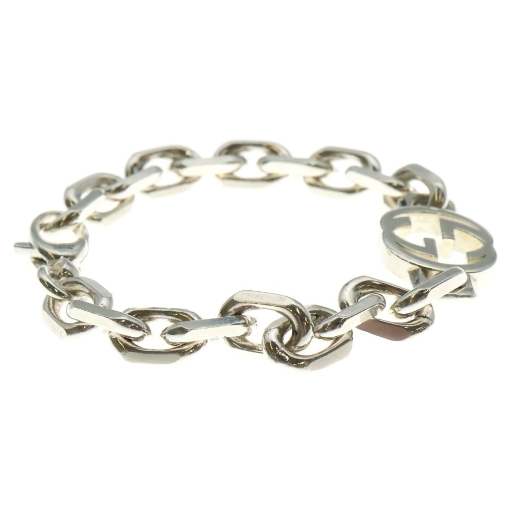 GUCCI(グッチ) インターロッキングG ブレスレット チェーン シルバー 925 44.6g
