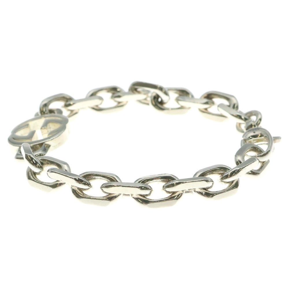 GUCCI(グッチ) インターロッキングG ブレスレット チェーン シルバー 925 44.6g