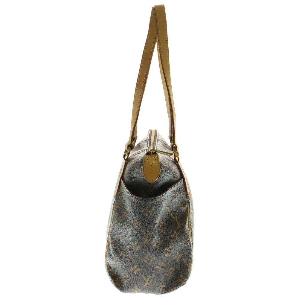 LOUIS VUITTON(ルイヴィトン) トータリー モノグラム PVC レザー ハンド トートバッグ ゴールド金具 ブラウン M41016