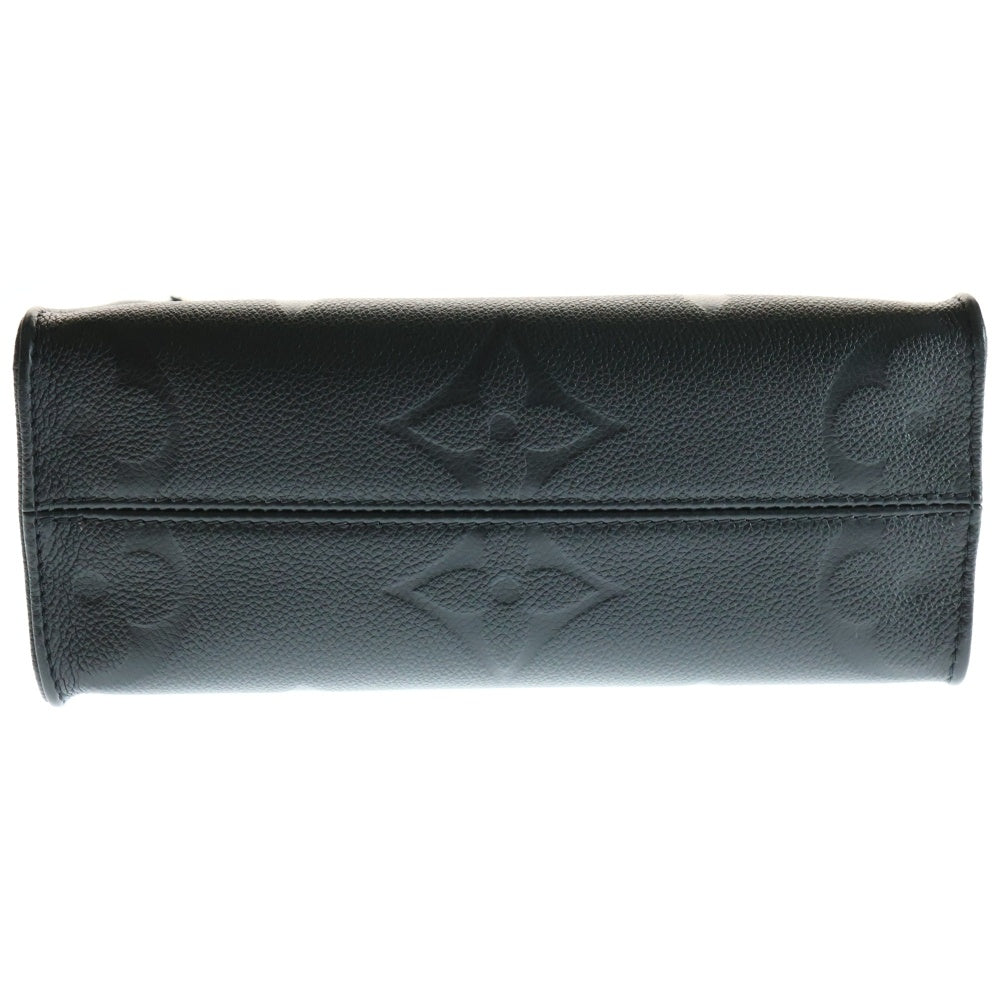 LOUIS VUITTON(ルイヴィトン) モノグラムアンプラント オンザゴーBB 2WAYバッグ ショルダーバッグ ハンドバッグ ミニトートバッグ ブラック ノワール ゴールド金具 レザー M46993