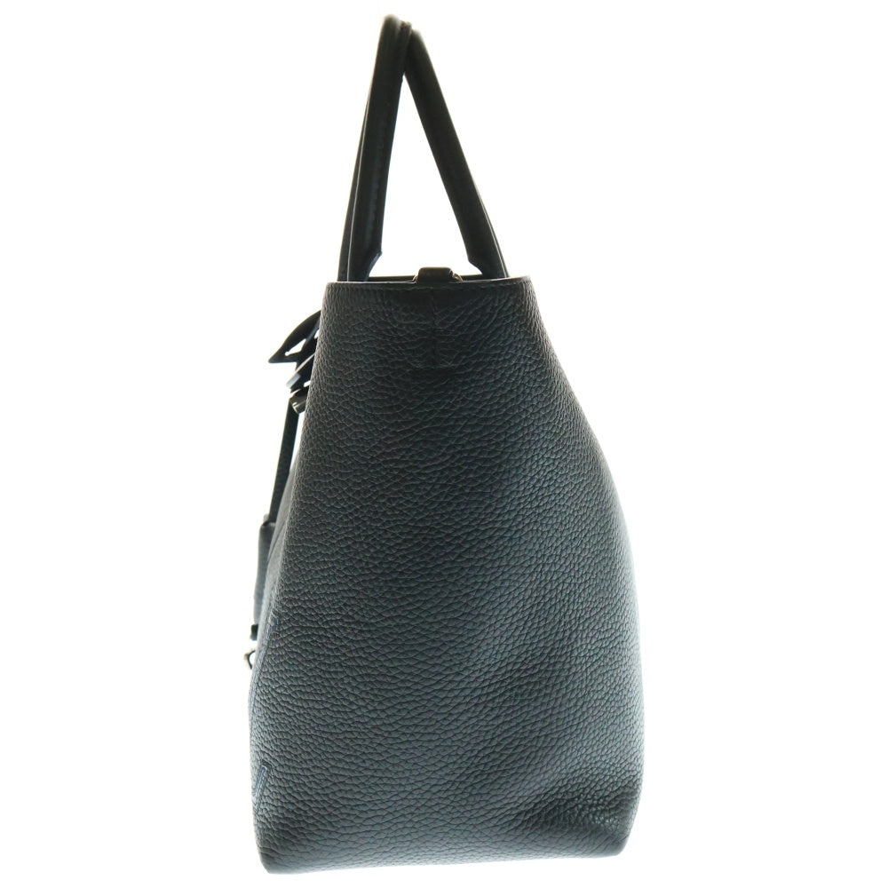 LOUIS VUITTON(ルイヴィトン) ペルネル ハンドバッグ トートバッグ ブラック×ブルー ノワール トリヨンレザー シルバー金具 M54778