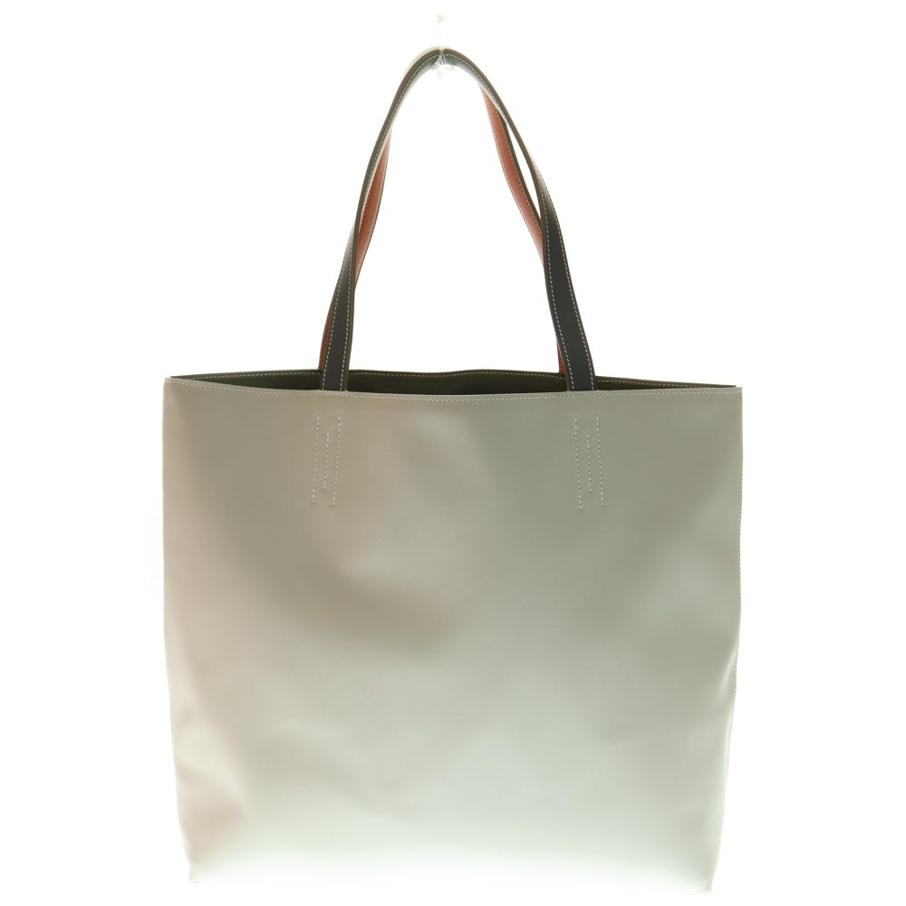 HERMES(エルメス) ドゥブルセンス45 リバーシブルレザートートバッグ マッシュルーム×グリメイヤー/オレンジミニアン×カノピ スイフト マルチカラー K刻印