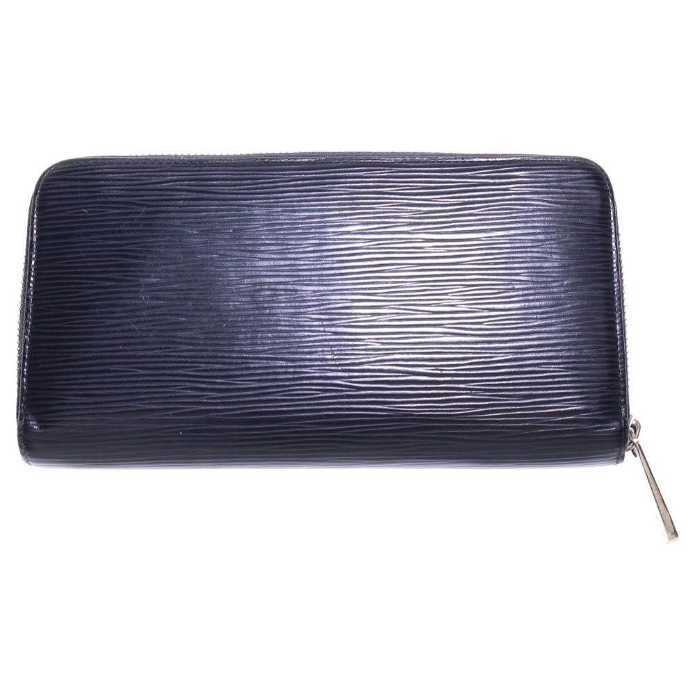 LOUIS VUITTON(ルイヴィトン) エピ ジッピーウォレット ラウンドジップ長財布 ロングウォレット ブラック レザー シルバー金具 M68755