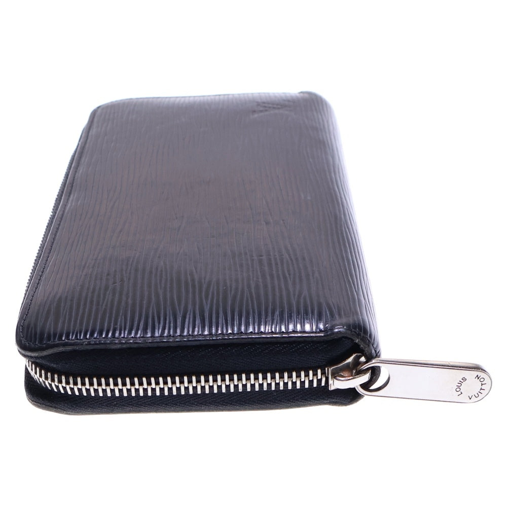 LOUIS VUITTON(ルイヴィトン) エピ ジッピーウォレット ラウンドジップ長財布 ロングウォレット ブラック レザー シルバー金具 M68755