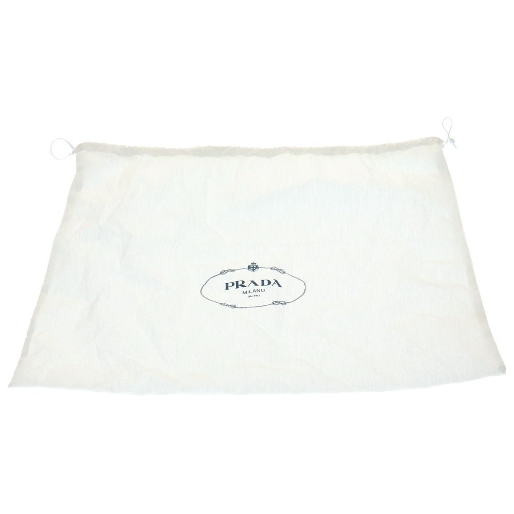 PRADA(プラダ) RE-NYLON リナイロン トライアングルロゴプレート バケットハット 帽子 ブラック 1HC137