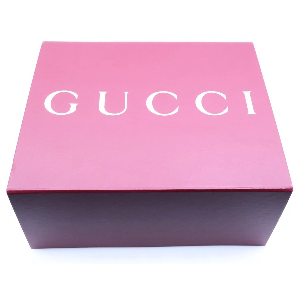 GUCCI(グッチ) GGマーモント チェーン ショルダーバッグ レッド レザー 446744