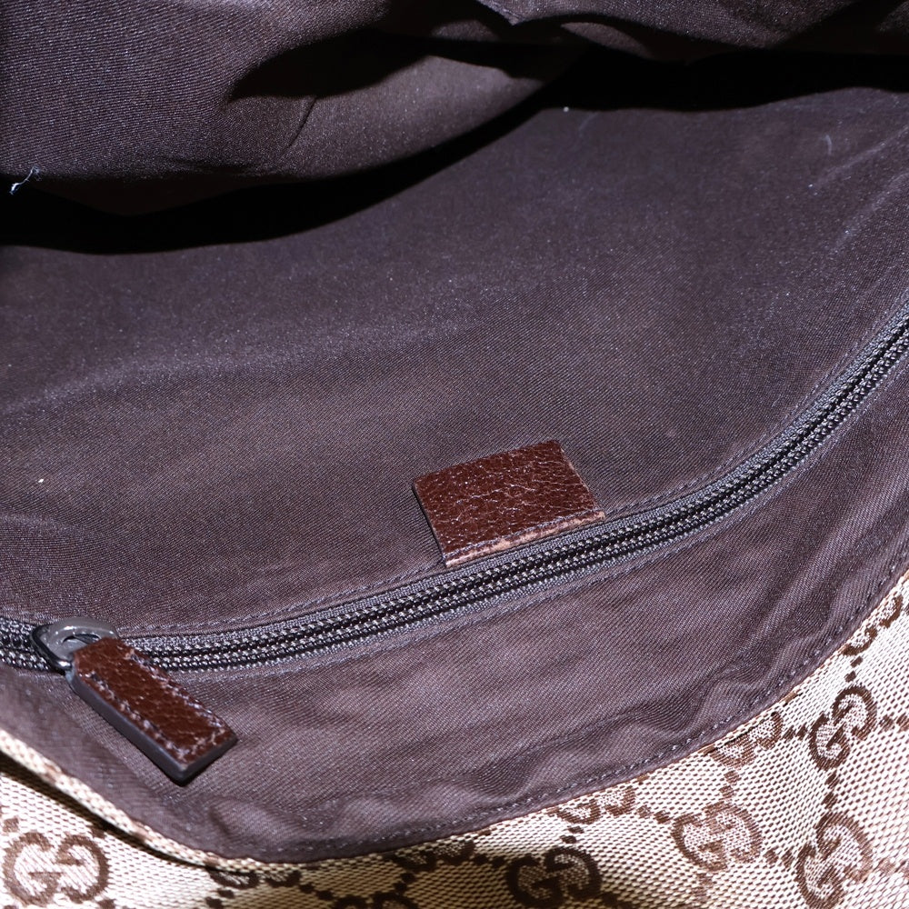 GUCCI(グッチ) GGキャンバス メッセンジャーバッグ ショルダーバッグ ベージュ キャンバス 146236